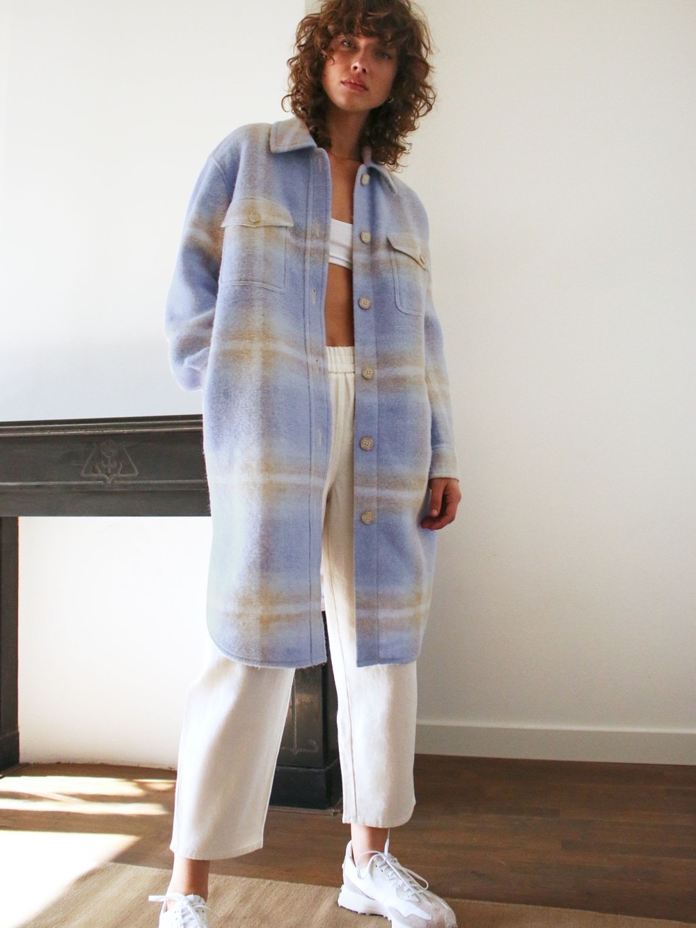 Aritzia Ganna Long Shacket